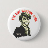 Ik heb Boston Soul. Ronde Button 5,7 Cm (Voorkant)