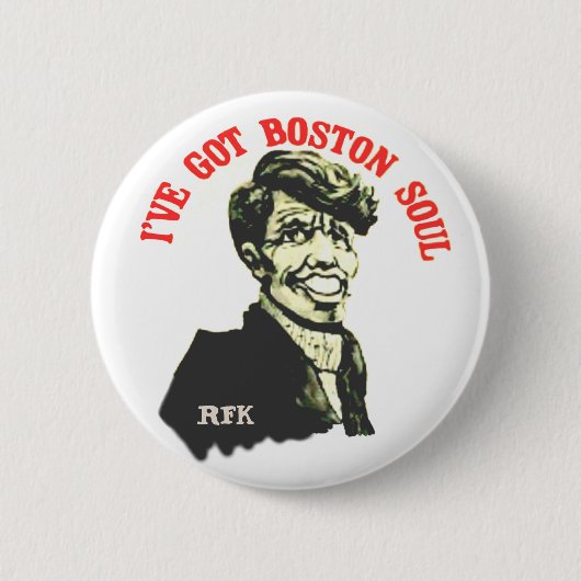 Ik heb Boston Soul. Ronde Button 5,7 Cm (Voorkant)