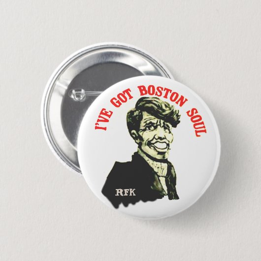 Ik heb Boston Soul. Ronde Button 5,7 Cm (Voorkant /achterkant)