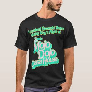 Ik heb Brewski-bieren geplet in het Mojo Dojo Casa T-shirt