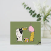 Ik heb Briefkaart nodig van Krize. (Staand voorkant)