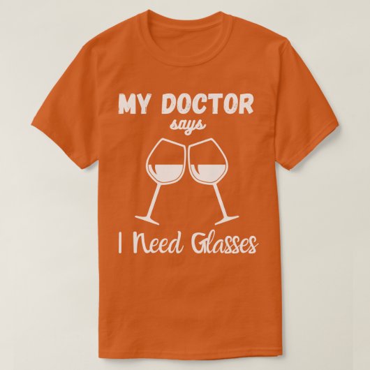 Ik heb bril nodig t-shirt (Design voorkant)