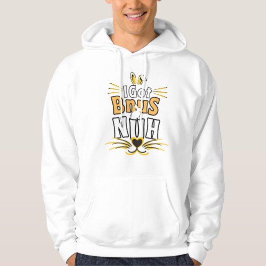 Ik Heb Broodjes, Hun Konijn Hoodie (Voorkant)