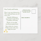 Ik heb budget Briefkaart Christmas Village verplaa (Achterkant)