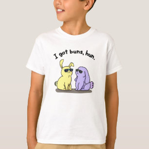 Ik heb Buns Hun Funny Bunny Rabbit Pun T-shirt