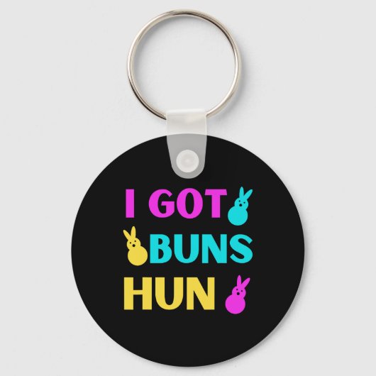 Ik heb Buns Marshmallow Snoep Bunnie Sleutelhanger (Voorkant)