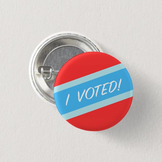 Ik heb Button gestemd (Voorkant /achterkant)