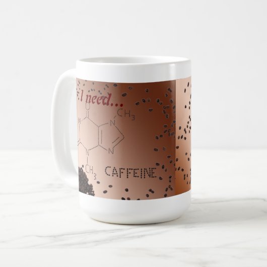 Ik heb Caffeine Mok nodig (Voorkant links)