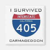 Ik heb Carmageddon Magnet overleefd (Voorkant)