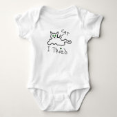 Ik heb Cat Baby Bodysuit geprobeerd (Voorkant)