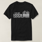 Ik heb CCCD Chronic Cross-country Disorder Cyc T-shirt (Design voorkant)