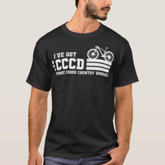 Ik heb CCCD Chronic Cross-country Disorder Cyc T-shirt