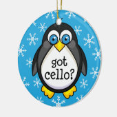 Ik heb Cello (Funny) Ornament (Links)