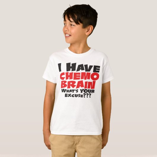 Ik heb Chemo Brain T-shirt (Voorkant volledig)