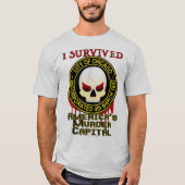 Ik heb Chicago overleefd T-shirt (Voorkant)