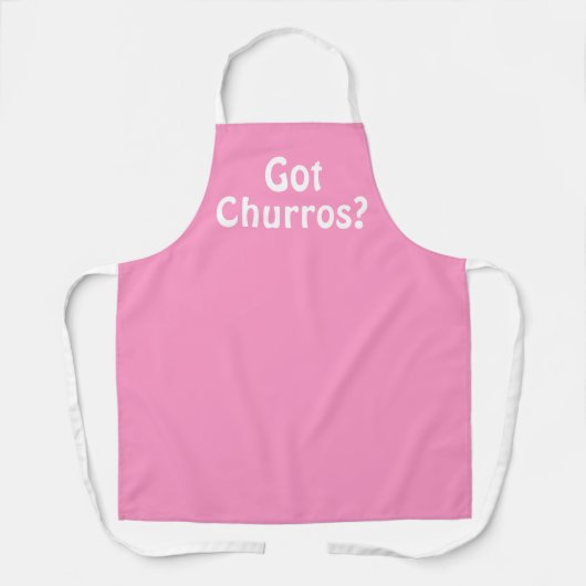 Ik heb Churros Pink Baking Schort (Voorkant)