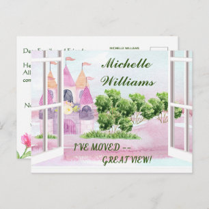 Ik heb Classic Fun New Buurbeweging verplaatst Aankondigingskaart