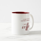 Ik heb Coffee Fun Quote Mok nodig (Voorkant rechts)