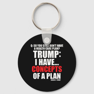 Ik heb... Concepten van een plan om Trump 2024 te  Sleutelhanger