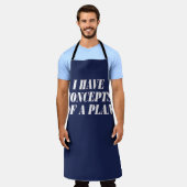 Ik heb concepten van een plan schort (Gedragen)