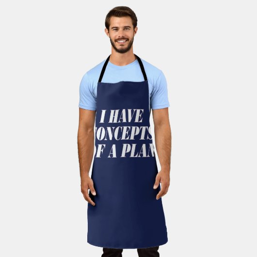 Ik heb concepten van een plan schort (Gedragen)