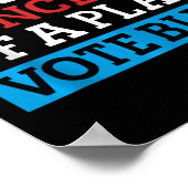 Ik heb concepten van een plan stemming Blue Kamala Poster (Hoek)