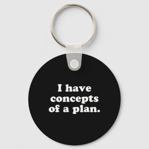 Ik Heb Concepten Voor Een Plan 2024 Verkiezing Pol Sleutelhanger