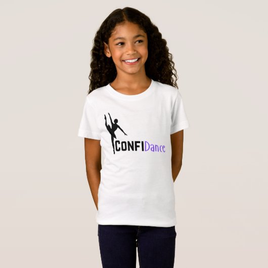Ik heb ConfiDance! Dans T-shirt voor kinderen (Voorkant volledig)
