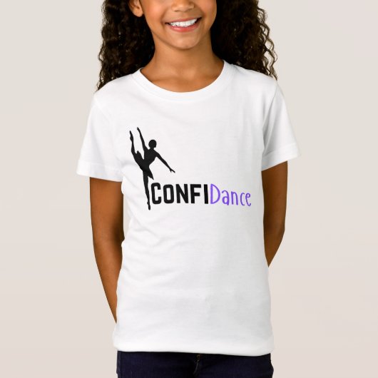 Ik heb ConfiDance! Dans T-shirt voor kinderen (Voorkant)