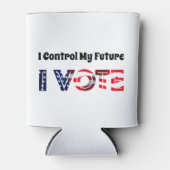 Ik heb controle over mijn toekomst - ik stem blikjeskoeler (Voorkant)