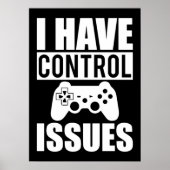 Ik heb controlevraagstukken - Grappig videospel, g Poster (Voorkant)