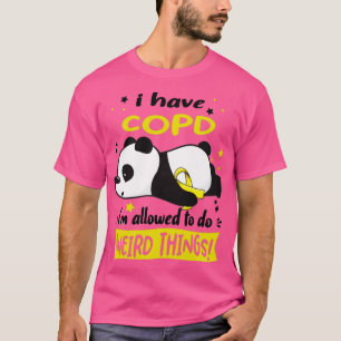 Ik heb COPD Im toestemming gegeven om rare dingen  T-shirt