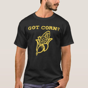 Ik heb corn, ik hou van geelhoorn, korn op de krab t-shirt