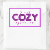 Ik heb Cozy Mysteries Stickers gelezen (Tas)