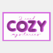 Ik heb Cozy Mysteries Stickers gelezen (Voorkant)