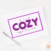 Ik heb Cozy Mysteries Stickers gelezen (Envelop)