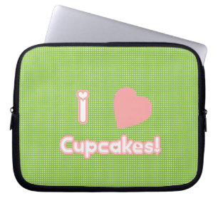 Ik heb Cupcakes gehoord. Laptopsleeve Laptop Sleeve