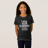Ik heb daar een probleem mee, Alto Clarinet T-shirt (Voorkant volledig)