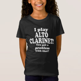 Ik heb daar een probleem mee, Alto Clarinet T-shirt
