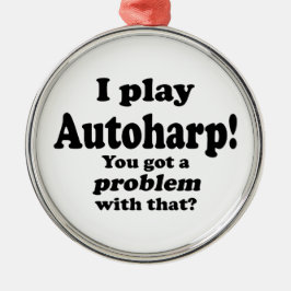 Ik heb daar een probleem mee, Autoharp Metalen Ornament