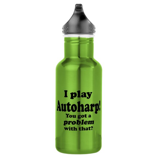 Ik heb daar een probleem mee, Autoharp Waterfles (Rechts)