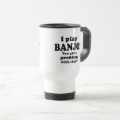 Ik heb daar een probleem mee, Banjo Travel Mug Reisbeker (Voorkant rechts)