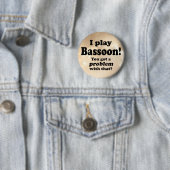 Ik heb daar een probleem mee, Bassoon Ronde Button 5,7 Cm (In situ)