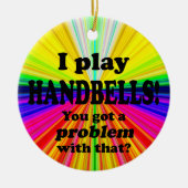 Ik heb daar een probleem mee. keramisch ornament (Voorkant)