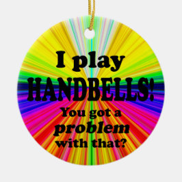 Ik heb daar een probleem mee. keramisch ornament