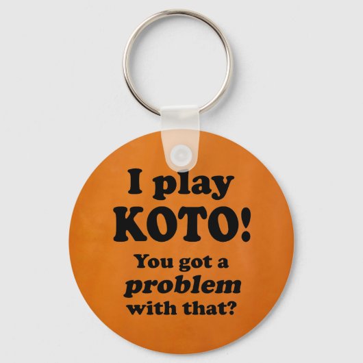 Ik heb daar een probleem mee, Koto Sleutelhanger (Voorkant)