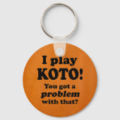 Ik heb daar een probleem mee, Koto Sleutelhanger (Achterkant)