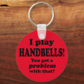 Ik heb daar een probleem mee. sleutelhanger (Voorkant)