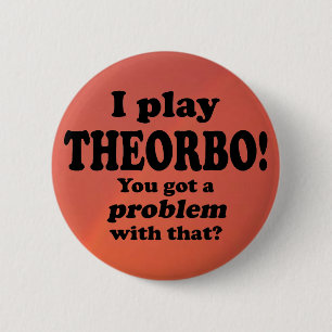 Ik heb daar een probleem mee, Theorbo Ronde Button 5,7 Cm