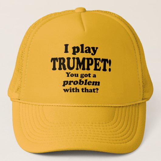 Ik heb daar een probleem mee, Trumpet Trucker Pet (Voorkant)